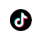 Black TikTok logo